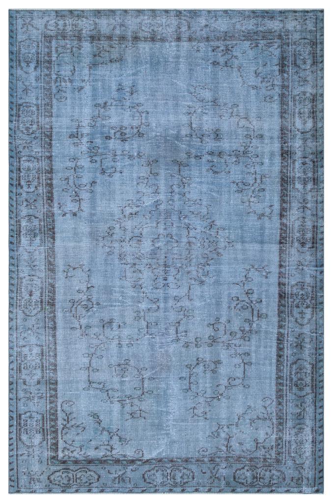 Apex Vintage Carpet Blue 26968 175 x 264 cm