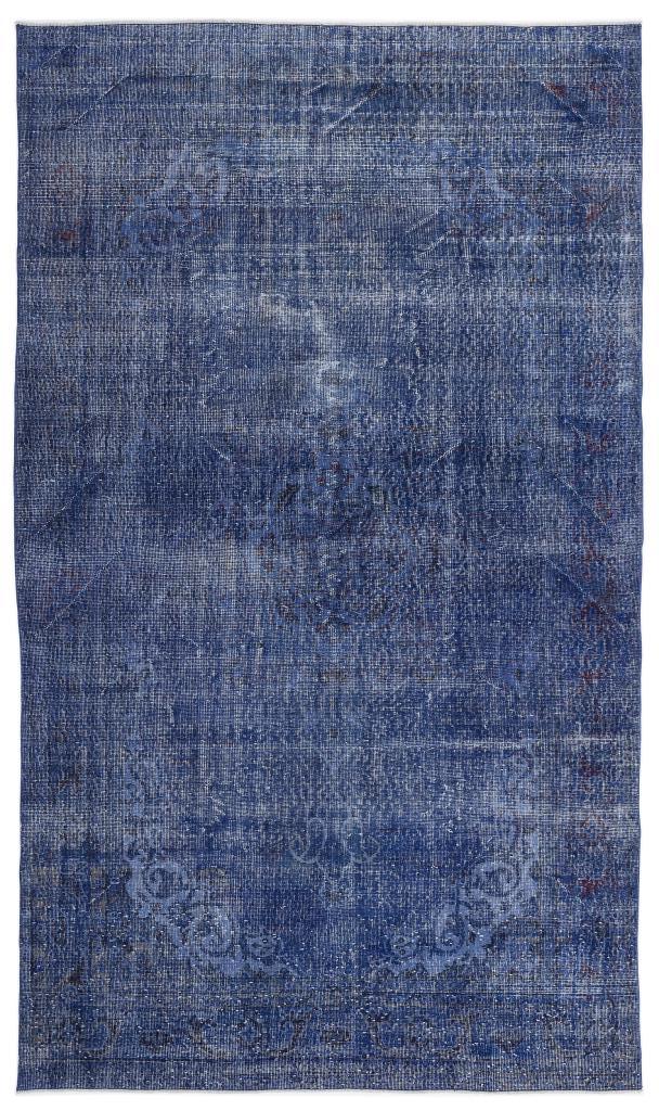 Apex Vintage Carpet Blue 8162 185 x 315 cm