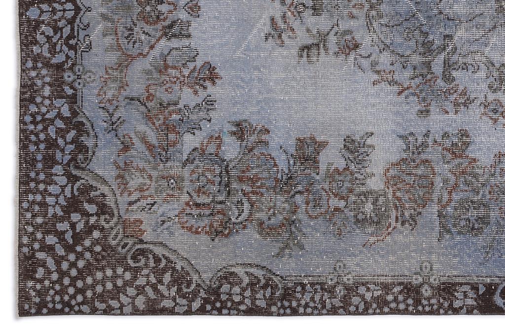 Apex Vintage Carpet Blue 8560 170 x 304 cm