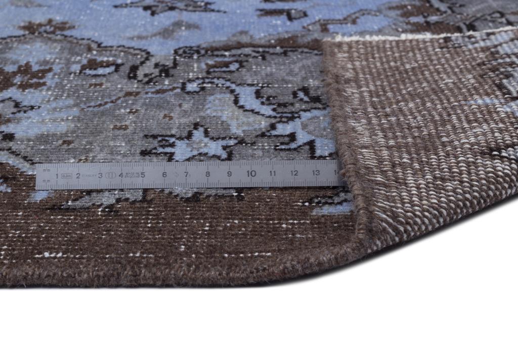 Apex Vintage Carpet Blue 8631 166 x 278 cm