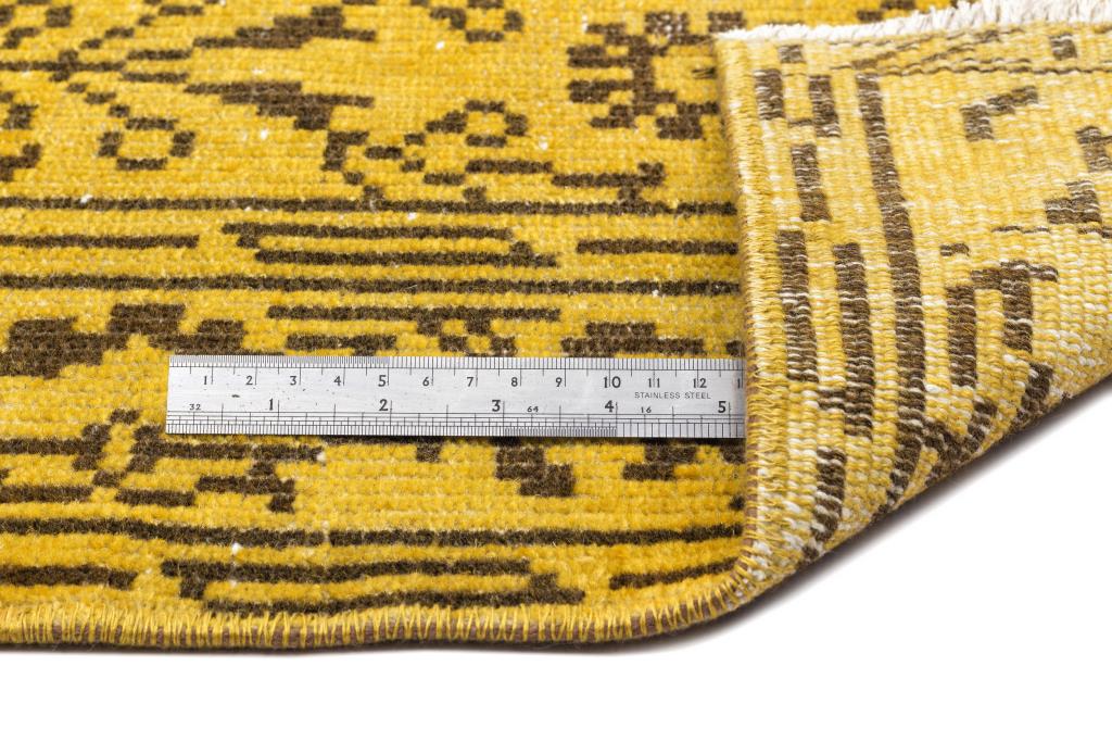 Apex Vintage Carpet Yellow 10902 176 x 284 cm