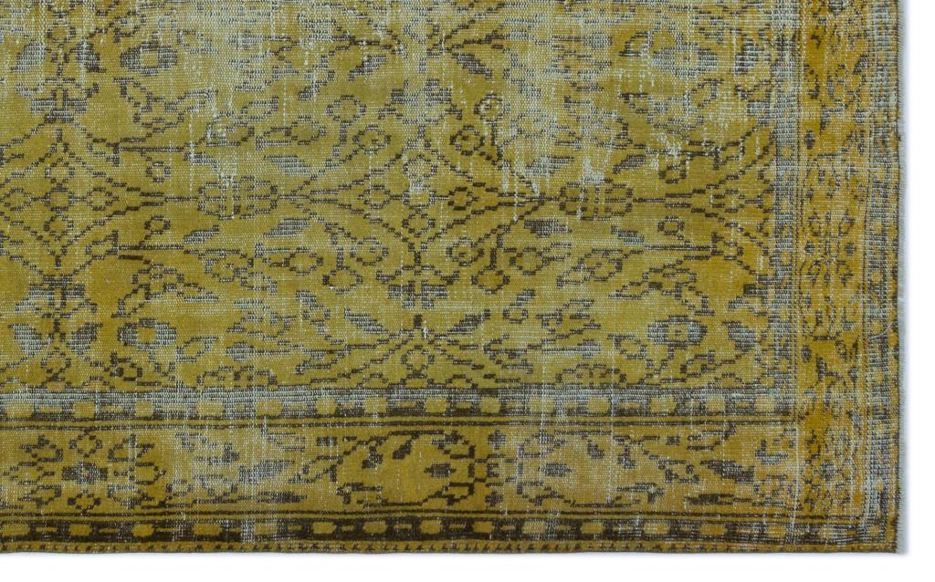 Apex Vintage Carpet Yellow 23665 180 x 287 cm