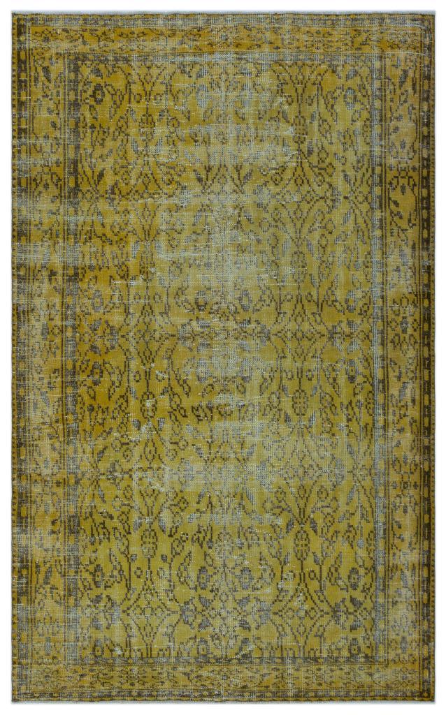 Apex Vintage Carpet Yellow 23665 180 x 287 cm