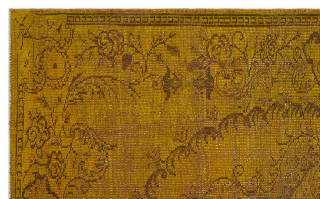Apex Vintage Carpet Yellow 24300 180 x 293 cm