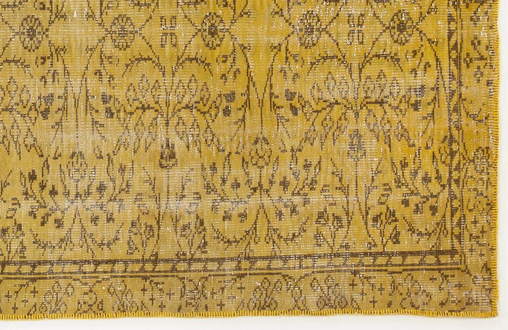 Apex Vintage Carpet Yellow 3292 165 x 285 cm