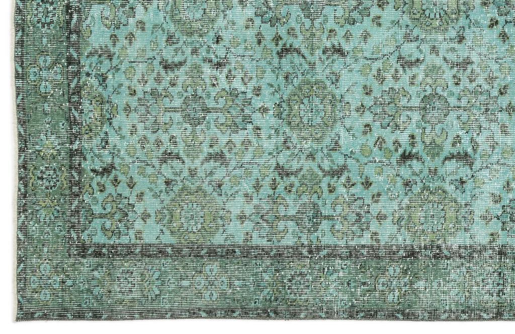 Apex Vintage Carpet Turquoise 12539 180 x 293 cm
