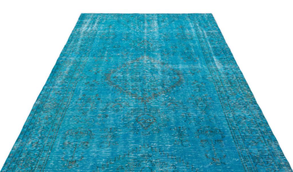 Apex Vintage Carpet Turquoise 13602 179 x 290 cm