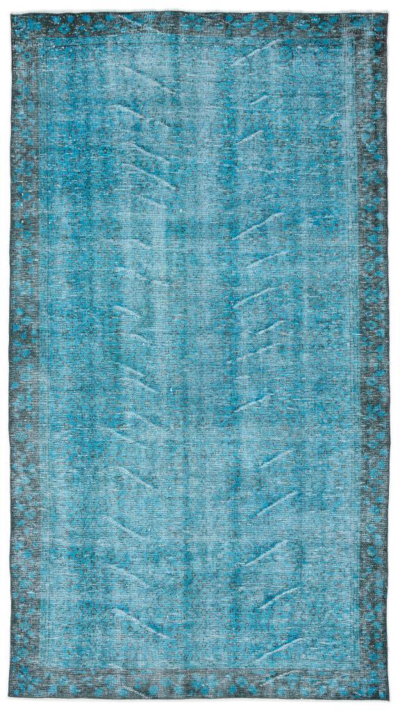 Apex Vintage Carpet Turquoise 13612 155 x 291 cm