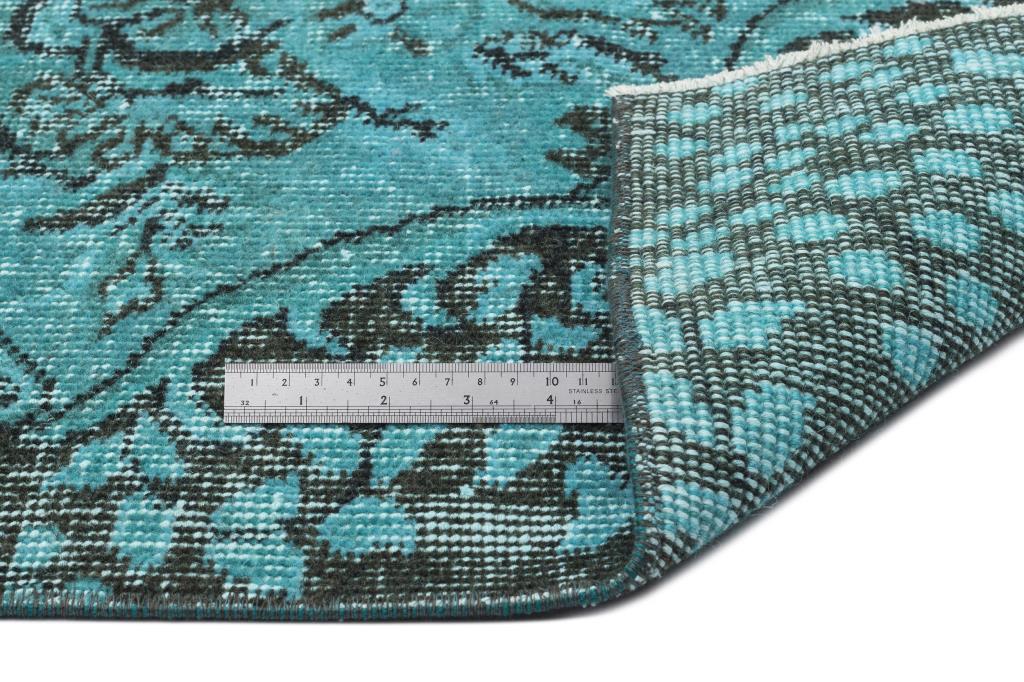 Apex Vintage Carpet Turquoise 14314 171 x 286 cm