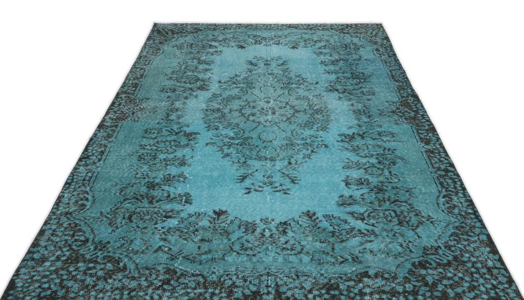 Apex Vintage Carpet Turquoise 14314 171 x 286 cm