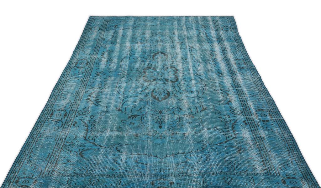 Apex Vintage Carpet Turquoise 14330 182 x 305 cm