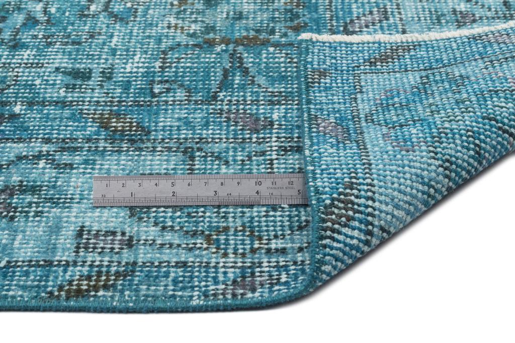 Apex Vintage Carpet Turquoise 14358 177 x 274 cm