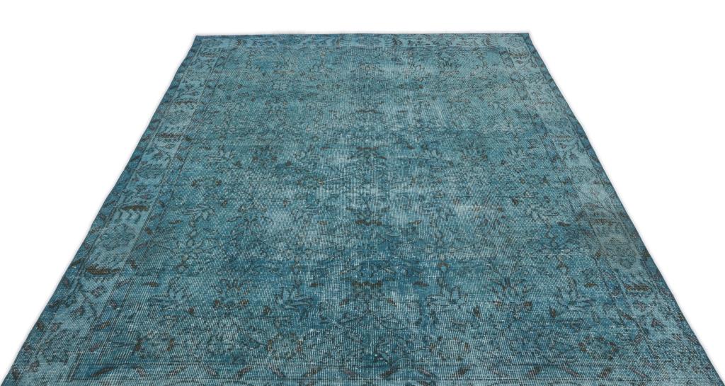 Apex Vintage Carpet Turquoise 14358 177 x 274 cm
