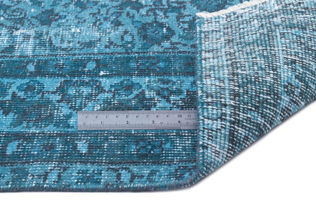 Apex Vintage Carpet Turquoise 15615 171 x 272 cm