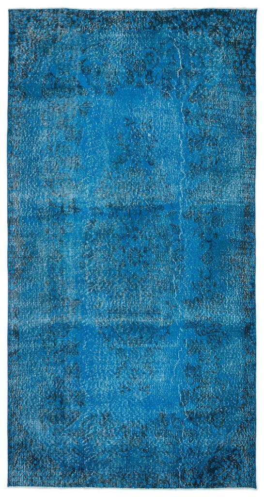 Apex Vintage Carpet Turquoise 15617 158 x 305 cm