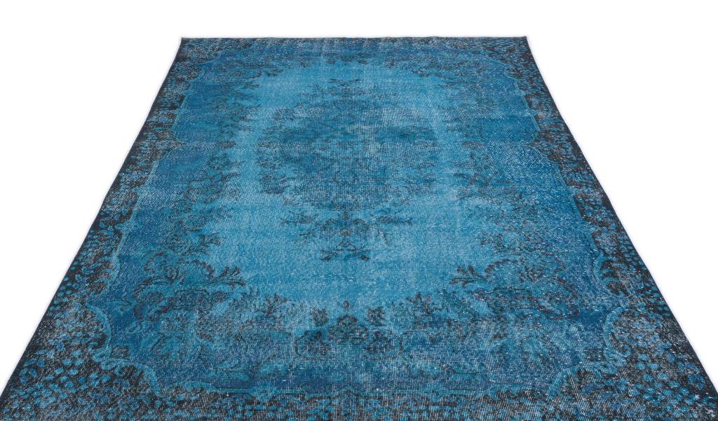 Apex Vintage Carpet Turquoise 15888 194 x 320 cm