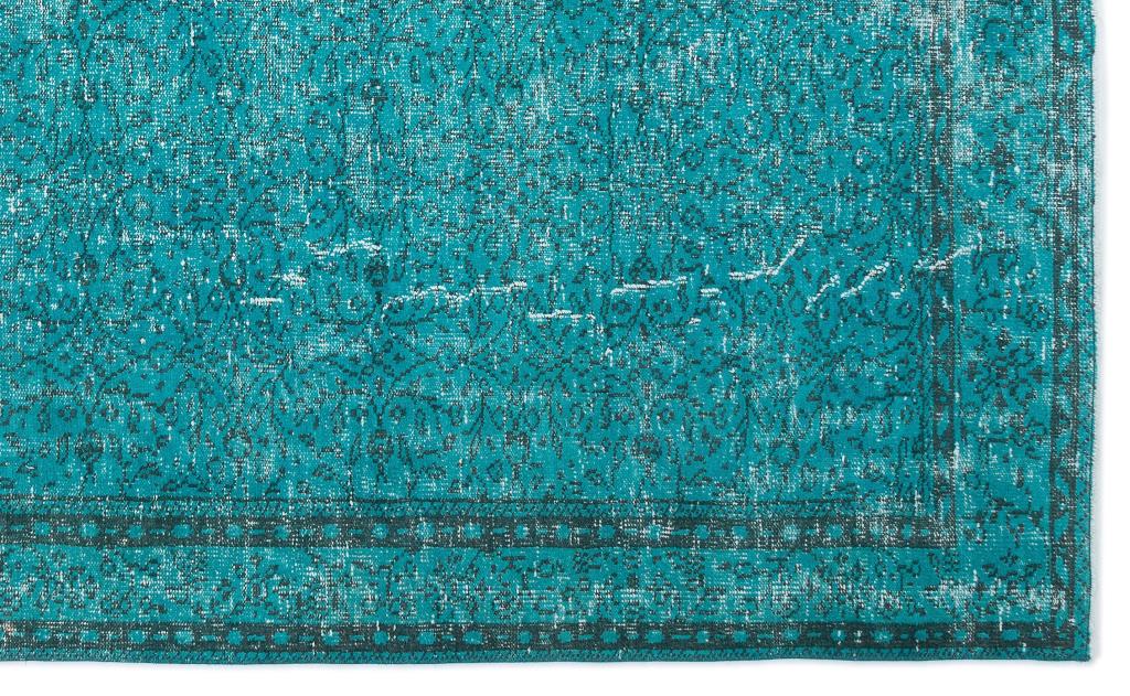 Apex Vintage Carpet Turquoise 15891 199 x 330 cm