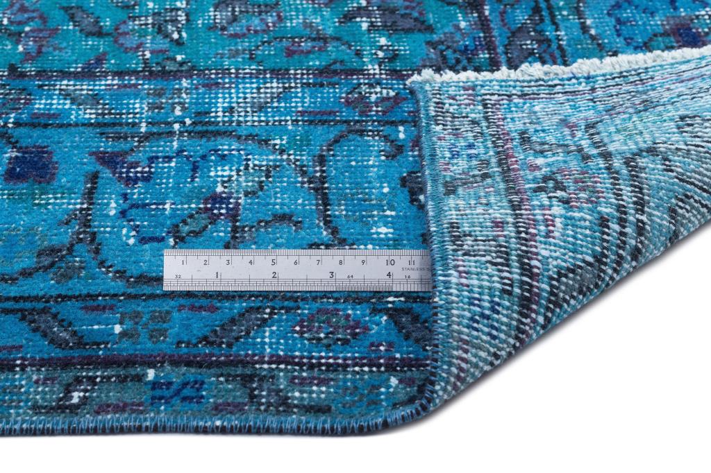 Apex Vintage Carpet Turquoise 15898 169 x 272 cm