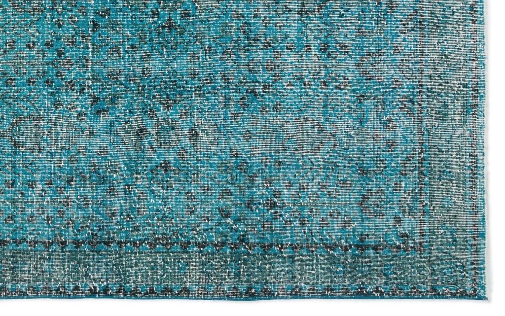 Apex Vintage Carpet Turquoise 16552 167 x 273 cm