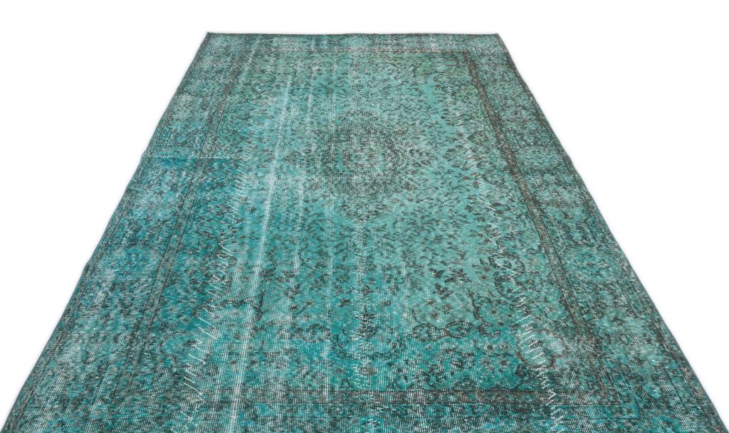 Apex Vintage Carpet Turquoise 16564 170 x 309 cm
