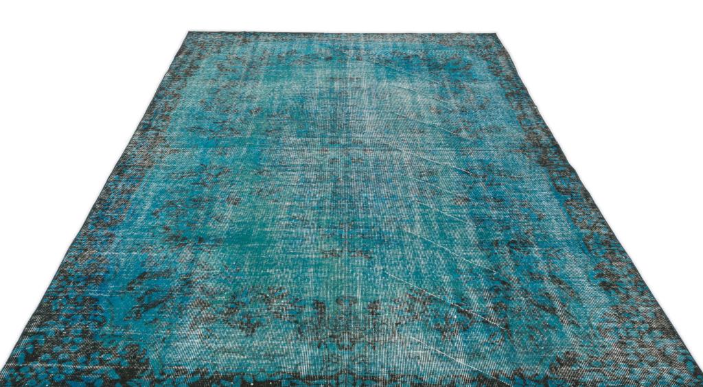 Apex Vintage Carpet Turquoise 16739 187 x 285 cm