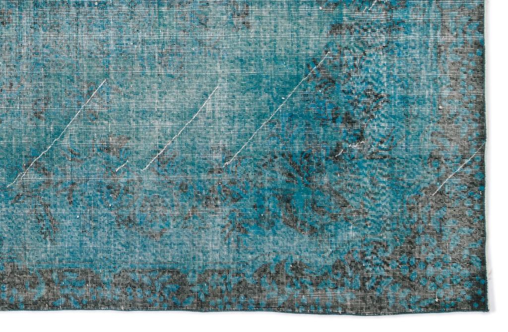 Apex Vintage Carpet Turquoise 16739 187 x 285 cm