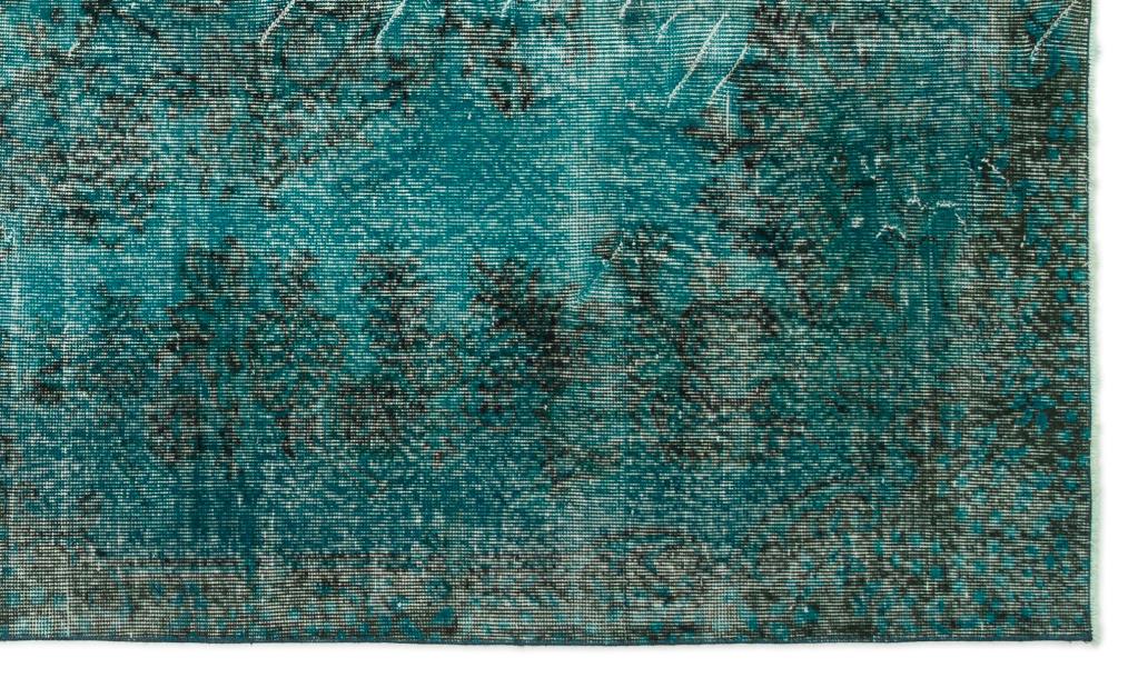 Apex Vintage Carpet Turquoise 17495 168 x 281 cm