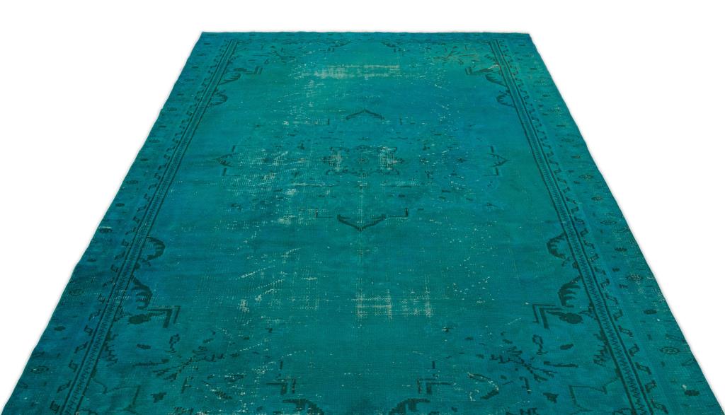 Apex Vintage Carpet Turquoise 17612 184 x 282 cm