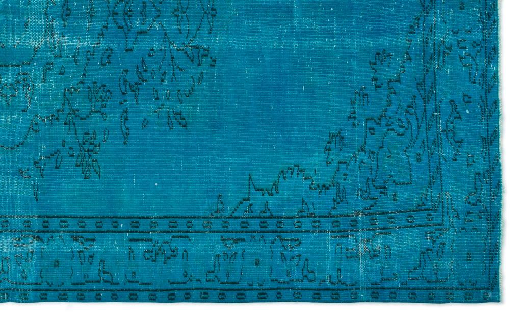 Apex Vintage Carpet Turquoise 18152 174 x 285 cm