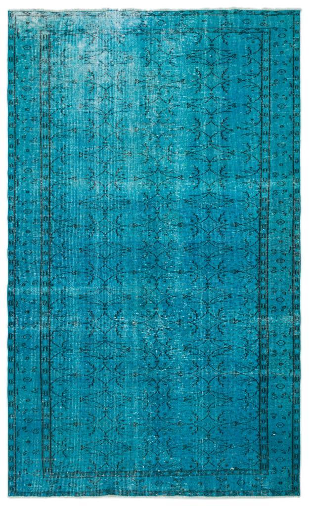 Apex Vintage Carpet Turquoise 18374 177 x 289 cm
