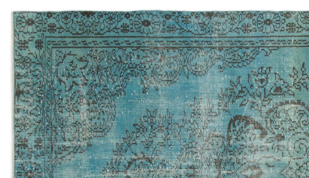 Apex Vintage Carpet Turquoise 19297 160 x 285 cm