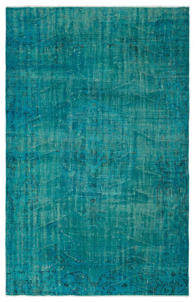 Apex Vintage Carpet Turquoise 19404 174 x 267 cm