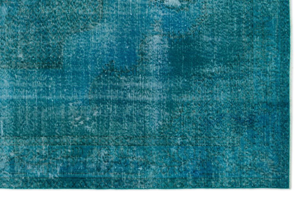 Apex Vintage Carpet Turquoise 19543 202 x 304 cm