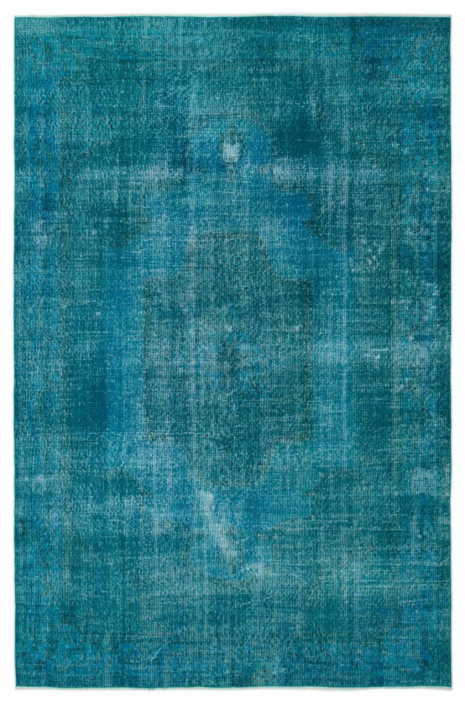 Apex Vintage Carpet Turquoise 19543 202 x 304 cm
