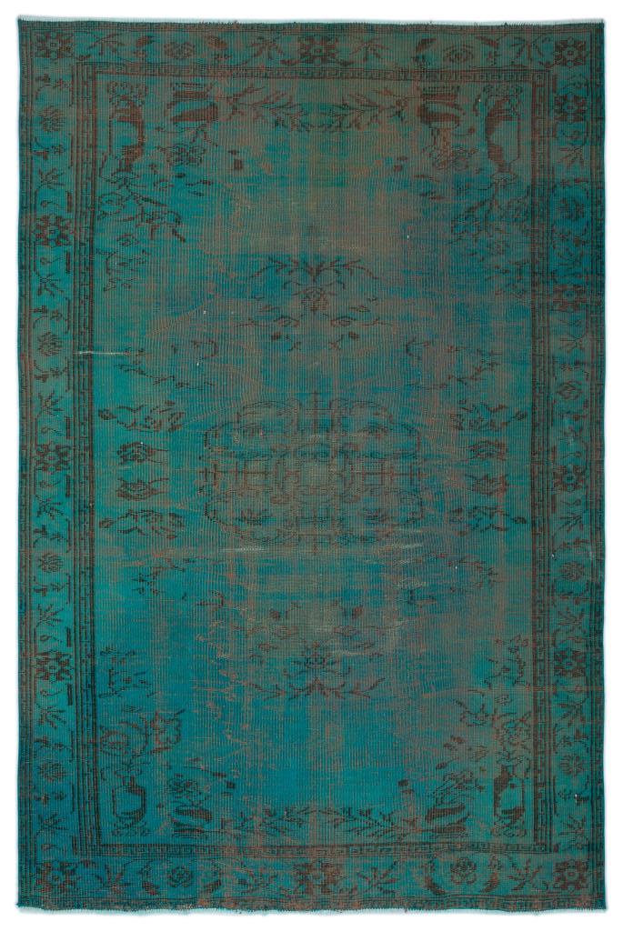 Apex Vintage Carpet Turquoise 22800 174 x 263 cm