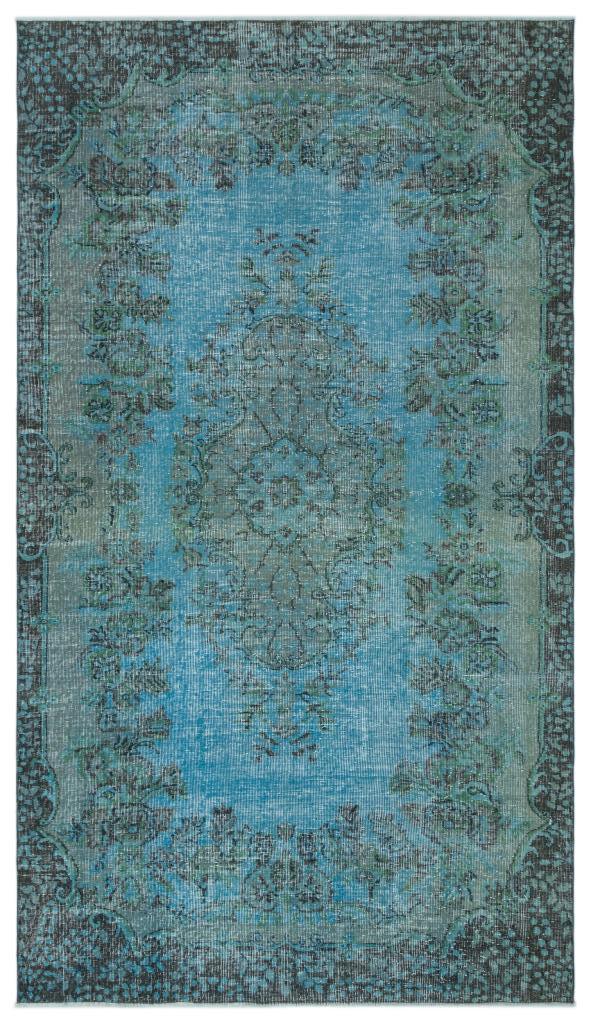 Apex Vintage Carpet Turquoise 23410 164 x 288 cm