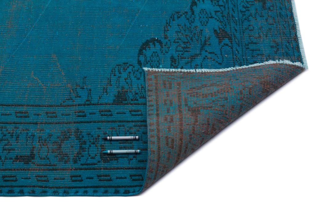 Apex Vintage Carpet Turquoise 23735 186 x 287 cm