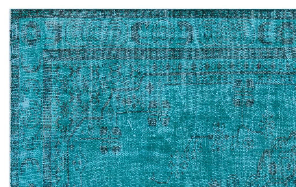 Apex Vintage Carpet Turquoise 24179 182 x 295 cm