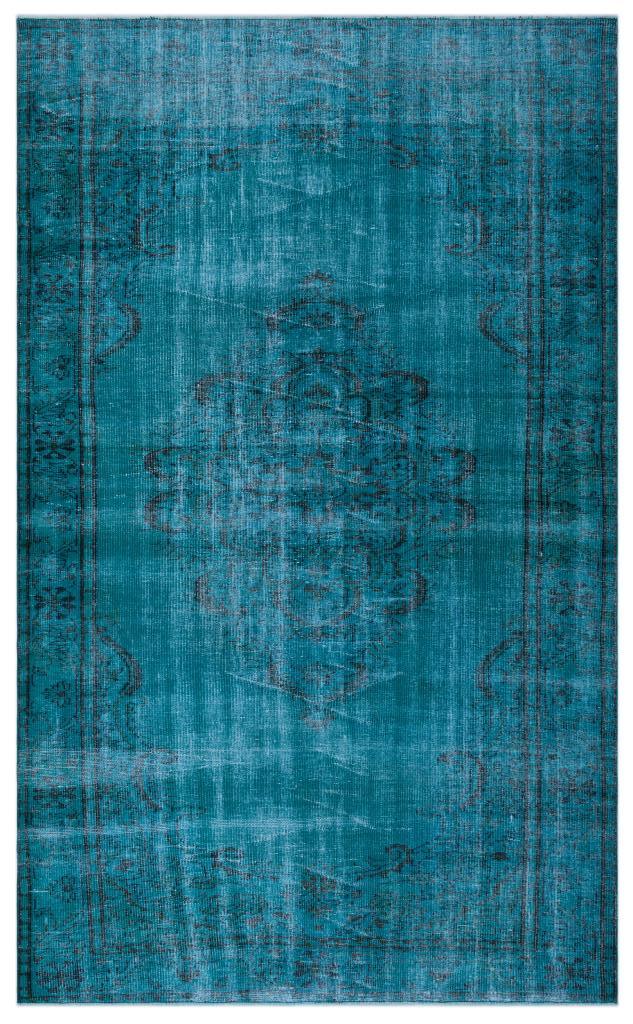 Apex Vintage Carpet Turquoise 24180 182 x 300 cm