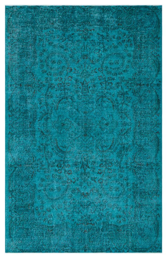 Apex Vintage Carpet Turquoise 24181 174 x 279 cm