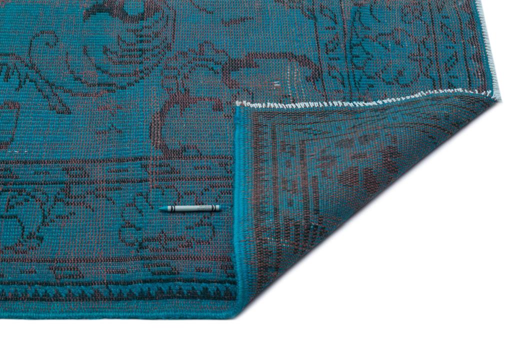 Apex Vintage Carpet Turquoise 24194 195 x 291 cm