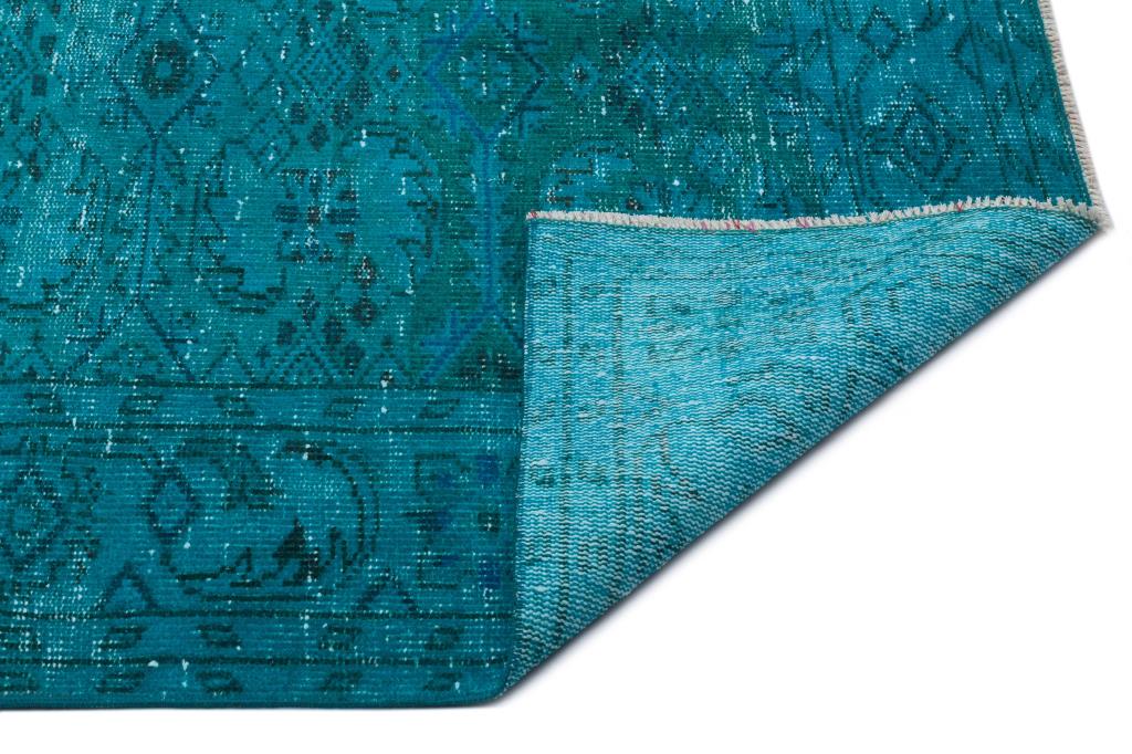 Apex Vintage Carpet Turquoise 24211 193 x 297 cm
