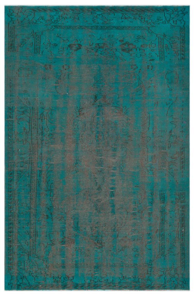 Apex Vintage Carpet Turquoise 24290 177 x 260 cm