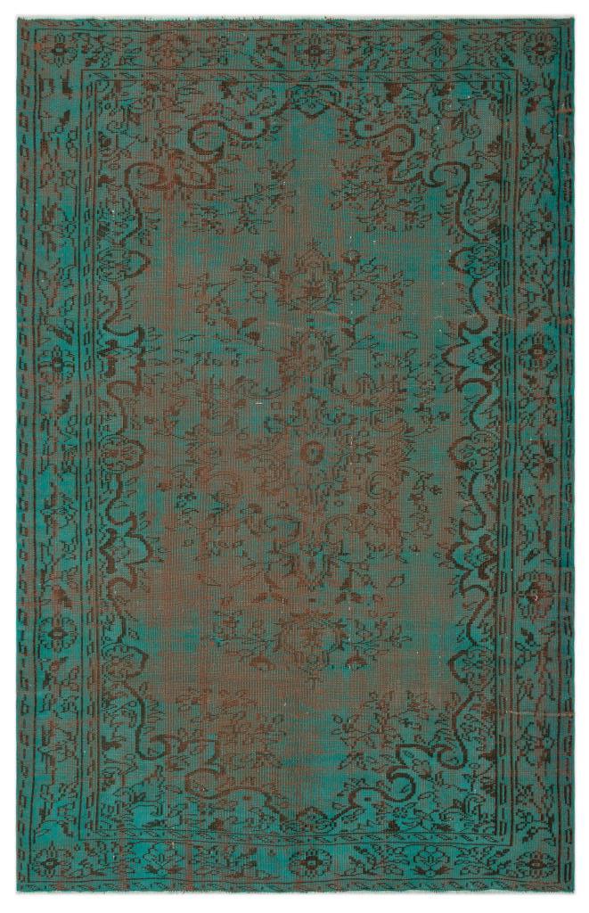 Apex Vintage Carpet Turquoise 24370 171 x 270 cm