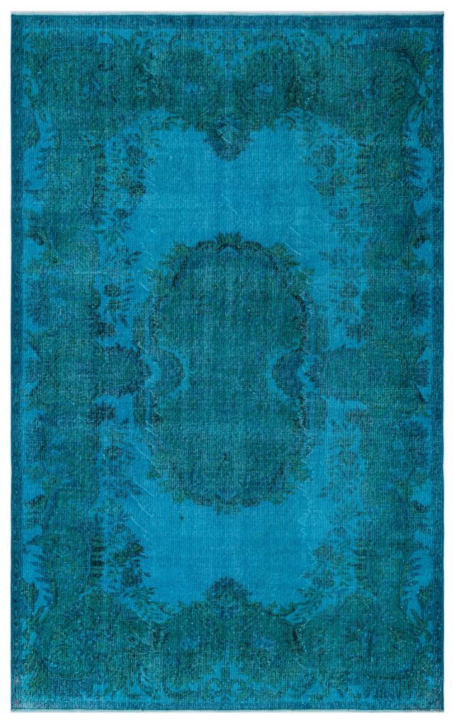 Apex Vintage Carpet Turquoise 25664 182 x 294 cm