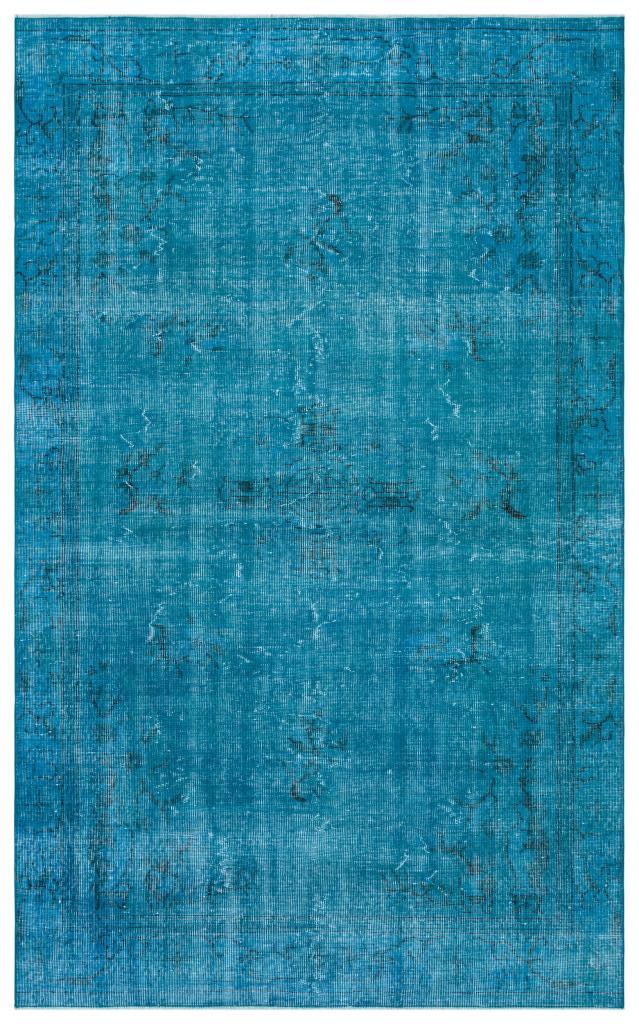 Apex Vintage Carpet Turquoise 28063 169 x 274 cm
