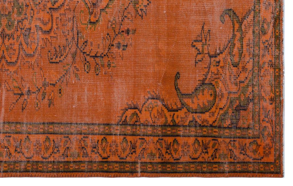 Apex Vintage Carpet Orange 27965 167 x 272 cm