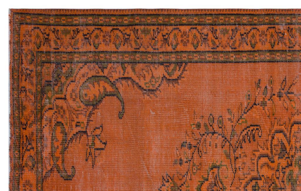 Apex Vintage Carpet Orange 27965 167 x 272 cm