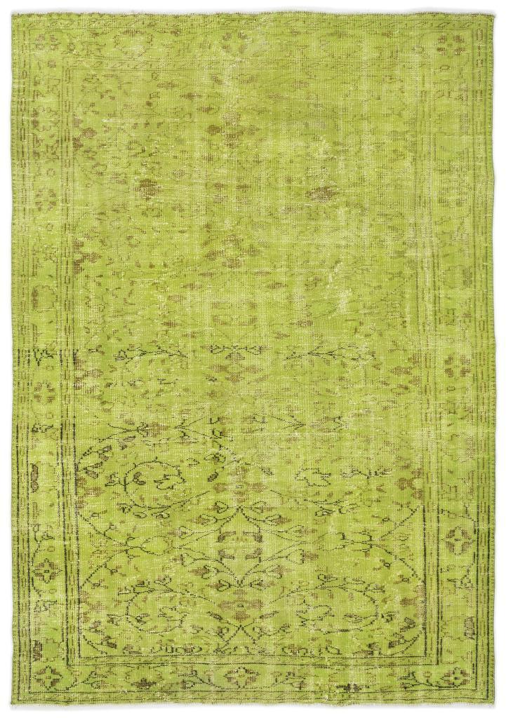 Apex Vintage Carpet Green 13683 184 x 256 cm