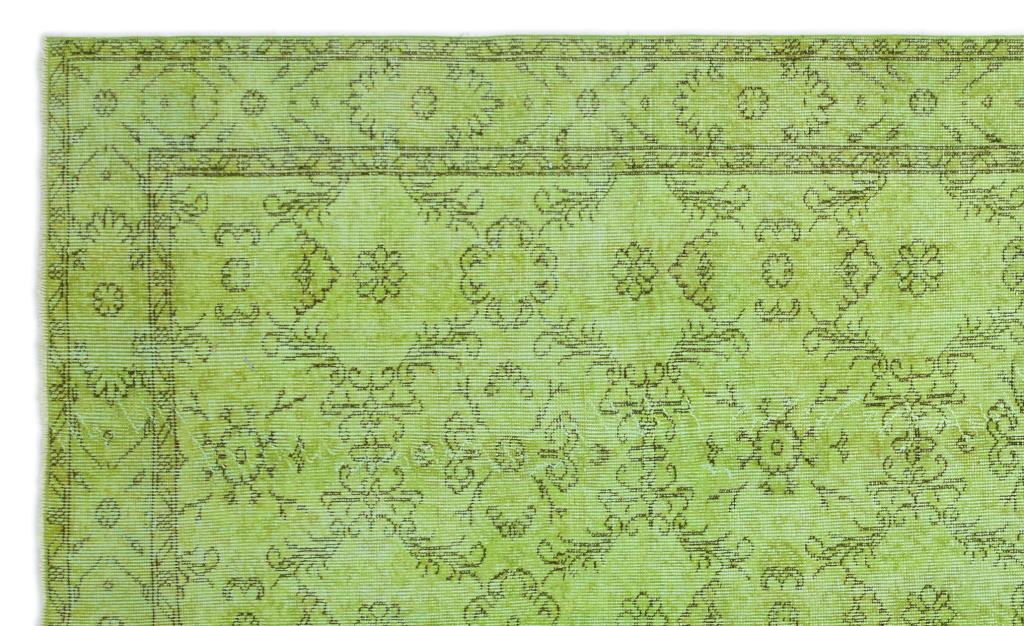 Apex Vintage Carpet Green 17989 173 x 292 cm